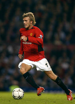 Fotboll, Engelsk, Premier League, David Beckham, Manchester