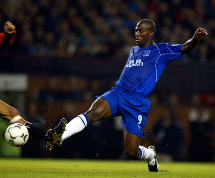 Fotboll, Engelsk, Premier League, Kevin Campbell, Everton