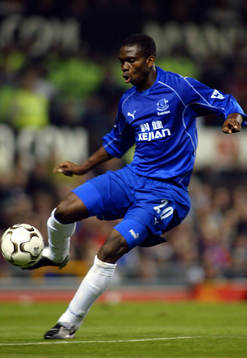 Fotboll, Engelsk, Premier League, Joseph Yobo , Everton