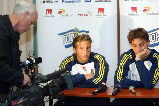 Anders Svensson och Zlatan Ibrahimovic