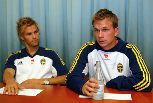 Niclas Alexandersson och Tobias Linderoth