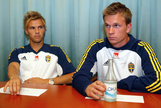 Niclas Alexandersson och Tobias Linderoth
