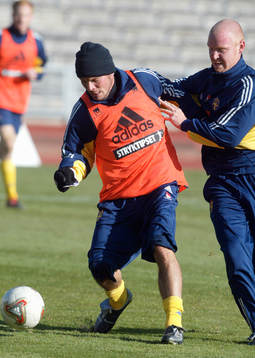 Fredrik Ljungberg och Jörgen Pettersson