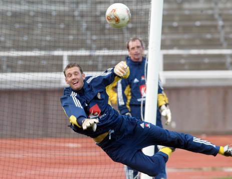 Andreas Isaksson och Dick Last