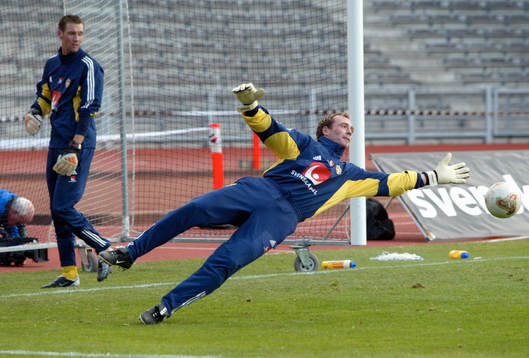Andreas Isaksson och Dick Last