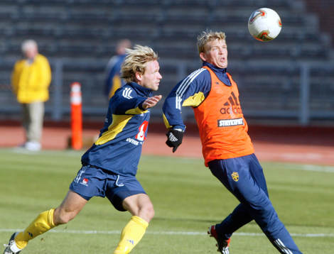 Martin Ulander och Marcus Allbäck