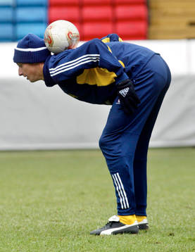Zlatan Ibrahimovic i lektagen