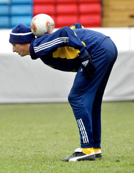 Zlatan Ibrahimovic i lektagen