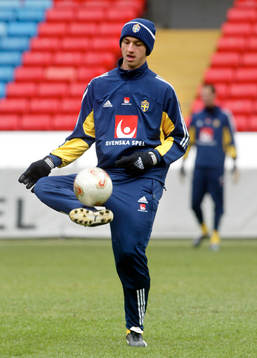 Zlatan Ibrahimovic i lektagen