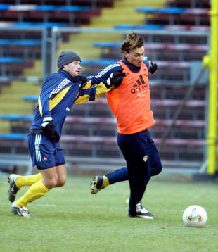 Martin Ulander och Zlatan Ibrahimovic
