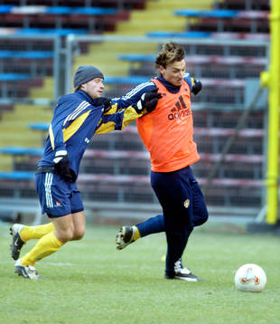 Martin Ulander och Zlatan Ibrahimovic