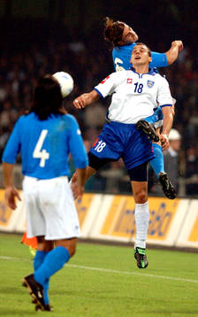 Kovacevic, Jugoslavien och Cannavaro, Italien