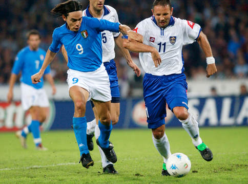 Inzaghi, Italien och Mihajlovic, Jugoslavien