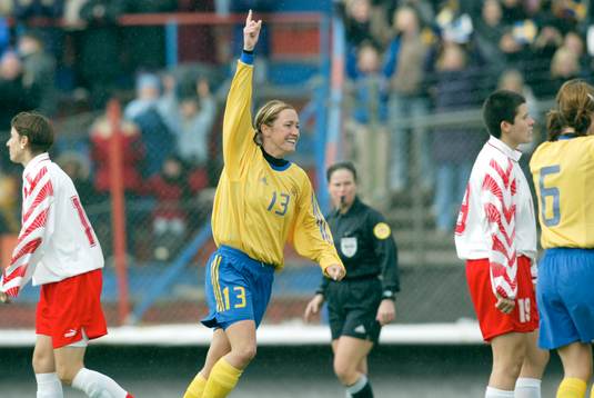 Anna-Maria Eriksson, Sverige jublar