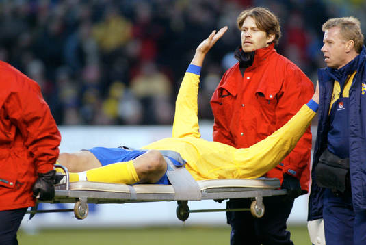 Zlatan Ibrahimovic, Sverige nickade in 1-1. Men i duellen
