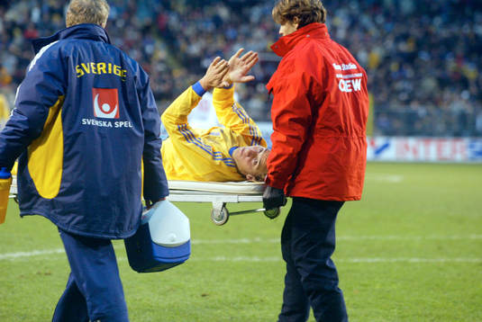 Zlatan Ibrahimovic, Sverige nickade in 1-1. Men i duellen