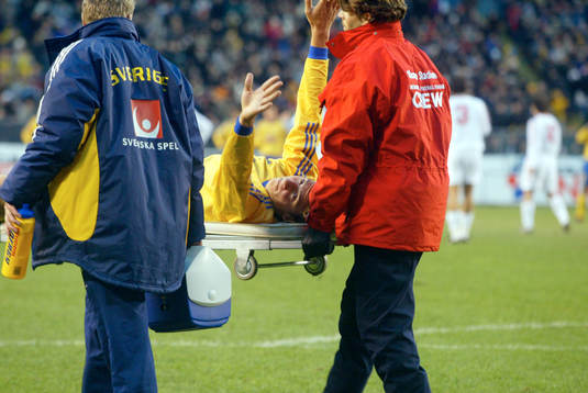 Zlatan Ibrahimovic, Sverige nickade in 1-1. Men i duellen