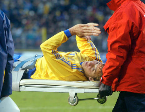 Zlatan Ibrahimovic, Sverige nickade in 1-1. Men i duellen