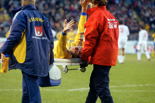 Zlatan Ibrahimovic, Sverige. Skada, bår