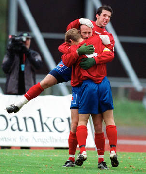 Fotboll, Superettan. Ängelholm - Öster. Ludwig Ernstsson