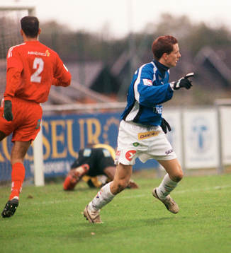 Matchhjälten Kristian Haynes, Trelleborg jublar