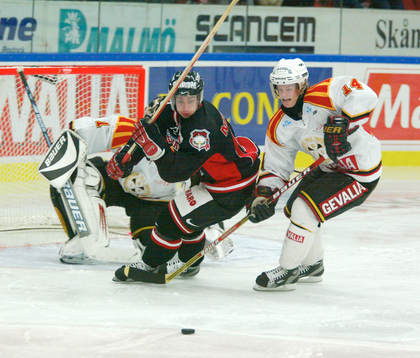 Franz Nielsen, Malmö och Adam Andersson, Brynäs