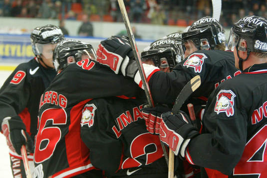 Ishockey, Elitserien, Malmö, Jubel