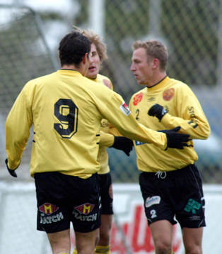 Håkan Bengtsson jublar