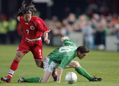 Robbie Keane, Irland och Ricardo Cabanas, Schweiz