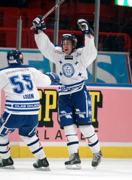 Leksand tog ledningen genom Johan Enqvist