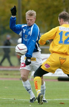 Mats Lilienberg, Trelleborg, försökte med allt, men
