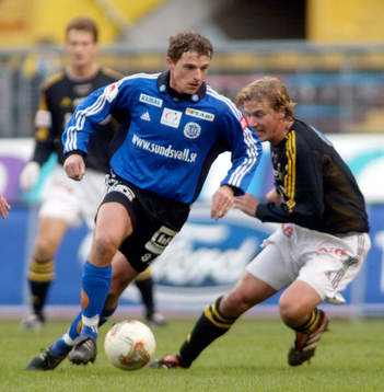 Hans Bergh, Sundsvall och Daniel Tjernström, AIK
