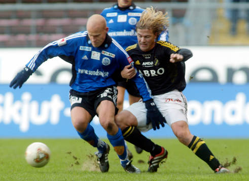 Joel Cedergren, Sundsvall och Daniel Tjernström, AIK