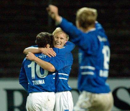 Per Johansson, Halmstad, jubel