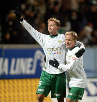 Peter Markstedt, Hammarby, jubel