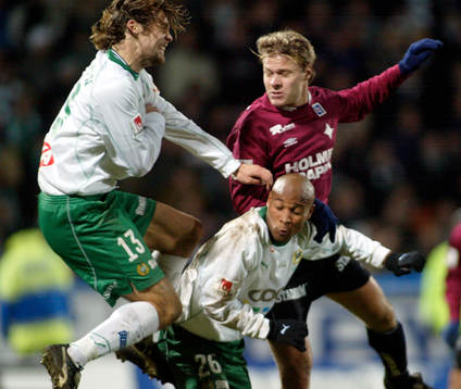 Max von Schlebrugge och Christian Troaré, Hammarby och