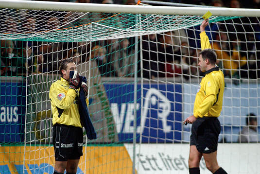 Balázs Rabooczki, Norrköping och Martin Ingvarsson, domare