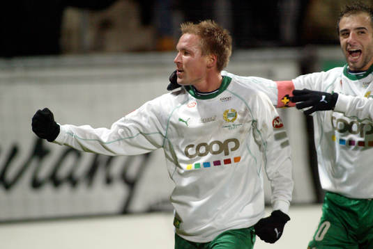 Antti Pohja och Kennedy Bakircioglu, Hammarby, jubel