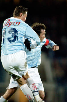 Fotboll, allsvenskan, Malmö FF. Pågen. Hans Mattisson