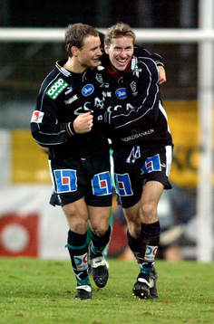 Jörgen Sundström gratuleras