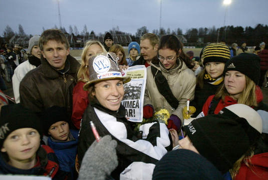 Fotboll, dam, allsvenskan, Umeå, Hanna Ljungberg i