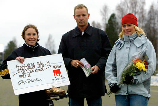 Fotboll, dam, allsvenskan, Umeå, Svenska mästare 2002