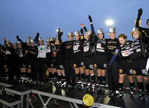 Fotboll, dam, allsvenskan, Umeå, Svenska mästare 2002