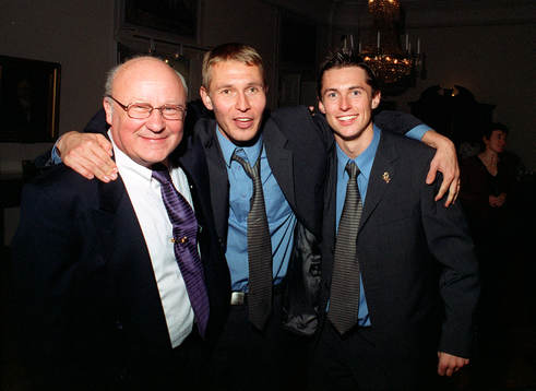 Lars-Åke Lagrell, Johan Mattson och Anton Axelsson. Öster