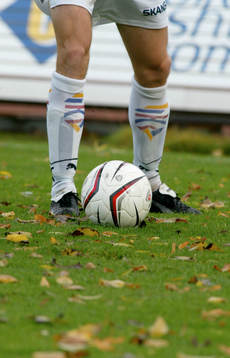Fotboll, superettan, boll