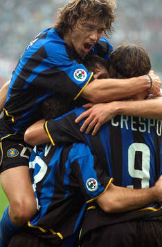 Fotboll, italiensk, Serie A, Inter, jubel