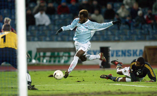 Peter Ijeh, Malmö fick AIK på fall