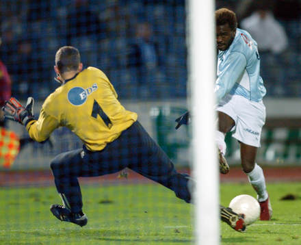 Peter Ijeh, Malmö mot Daniel Andersson, AIK