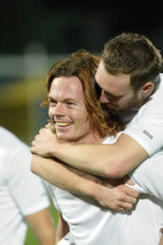 Niklas Skoog och Andreas Yngvesson, Malmö jublar
