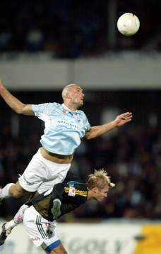 Daniel Majstorovic, Malmö  och Martin Åslund, AIK